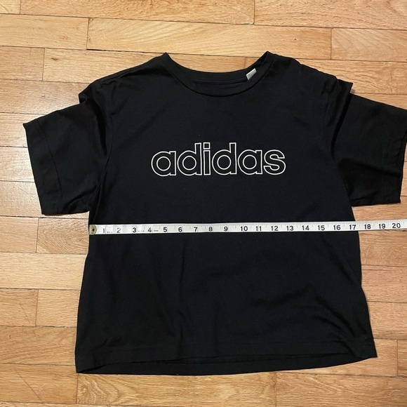 Adidas Originals Black Crop Top Women’s S - Picture 5 of 6